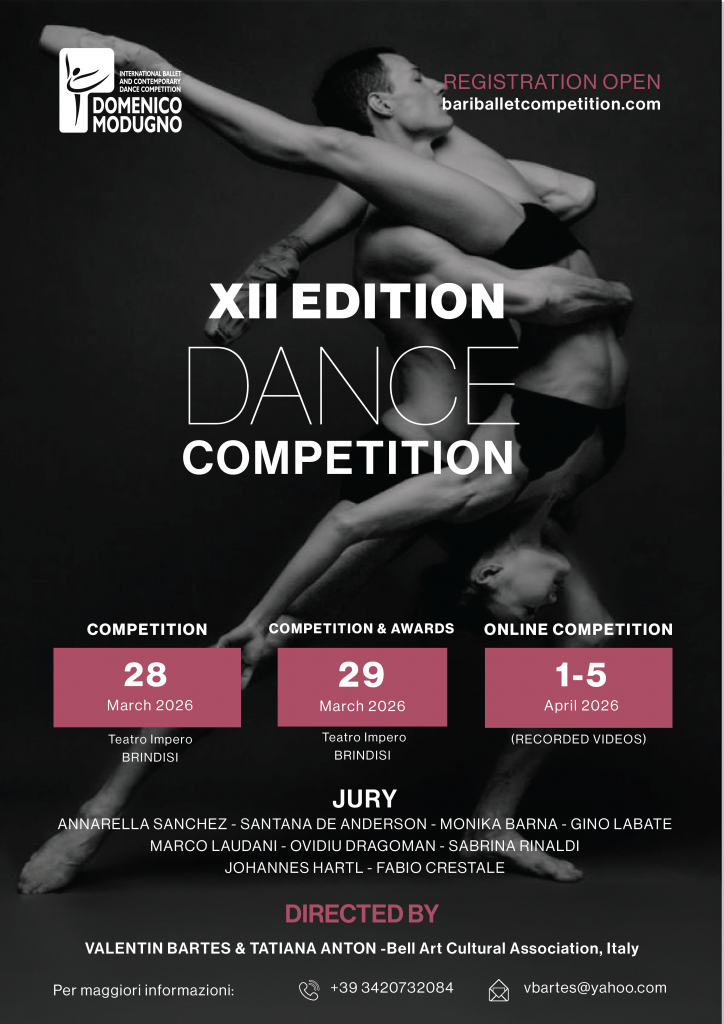 volantino Domenico Modugno Competition 2025