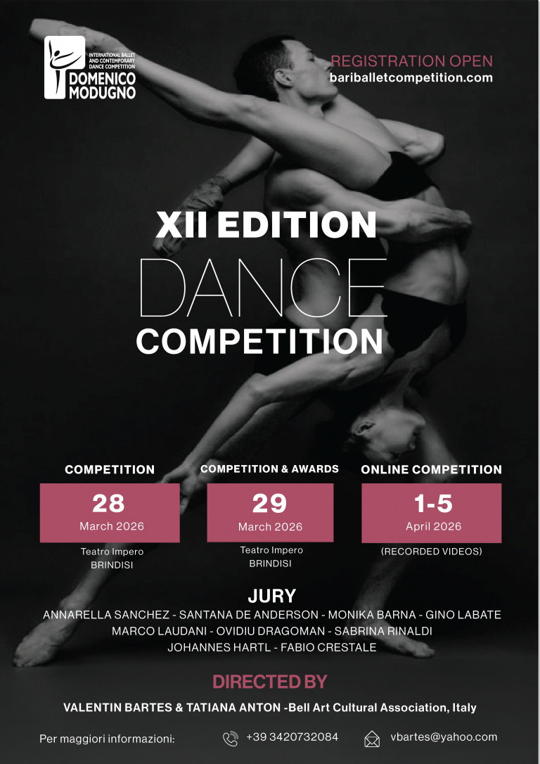 volantino Domenico Modugno Competition 2025